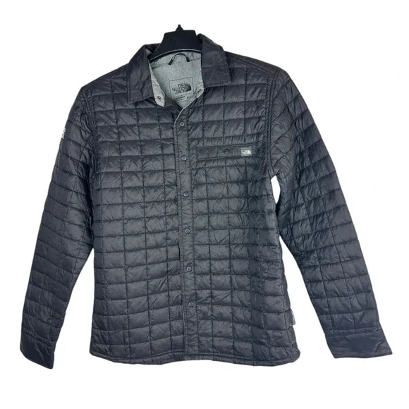 The North Face Thermoball Eco Shirt Jacket Black Men's Medium *Company Logo* - Picture 2 of 15